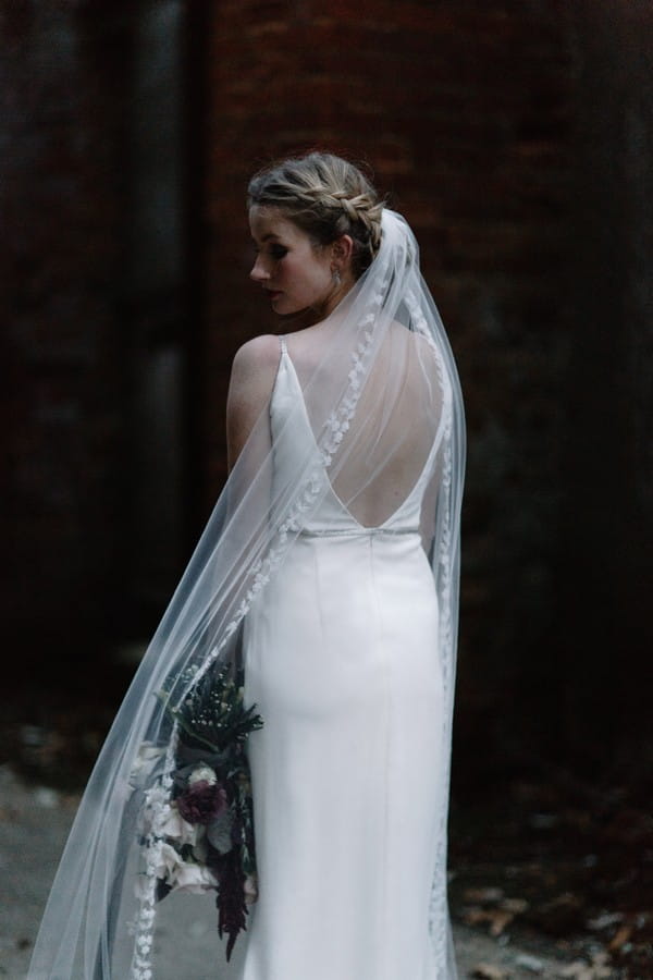 Back of Elsie Wedding Dress from the Luella's Bridal Expectations 2018 Collection