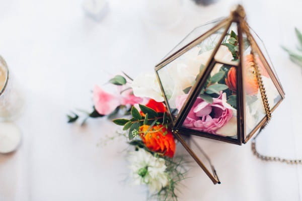 Geometric Copper Terrarium