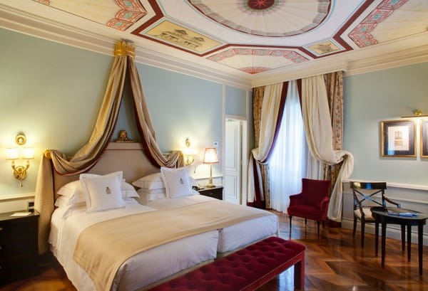 Deluxe Room at Grand Hotel Villa Cora, Florence, Italy