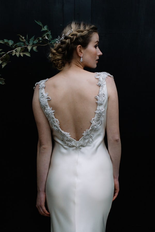 Back of Isla Wedding Dress from the Luella's Bridal Expectations 2018 Collection