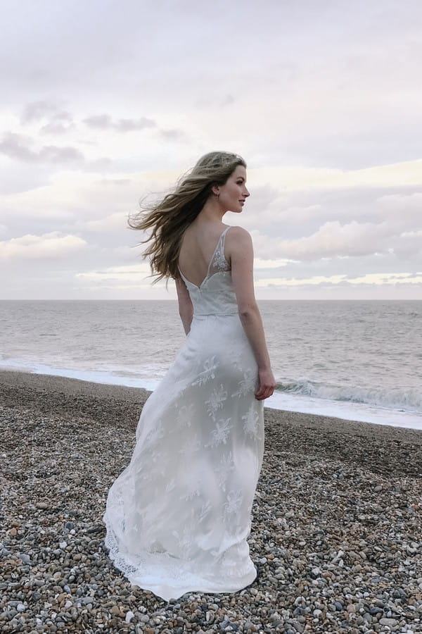 Back of Layla Wedding Dress from the Luella's Bridal Expectations 2018 Collection