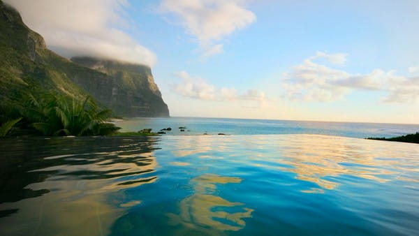 Plunge Pool at Capella Lodge, Lord Howe Island, Australia