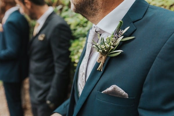 Buttonhole with lavender