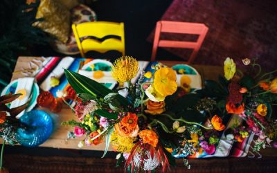 Day of the Dead Hen Party with Colourful Florals