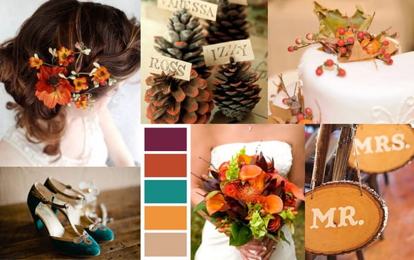 Autumn Wedding Mood Board