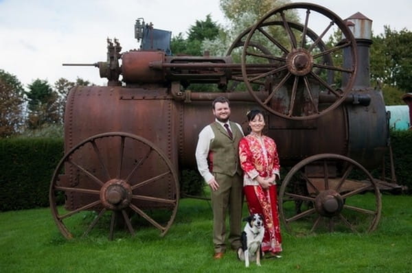 Chinese Bride and English Groom at Multicultural Wedding