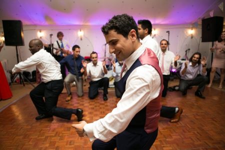 Dance Routine at Multicultural Wedding