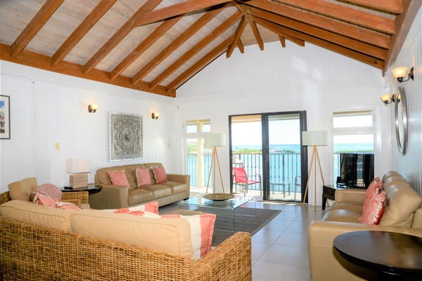 Lounge Area at The Sea House, Antigua
