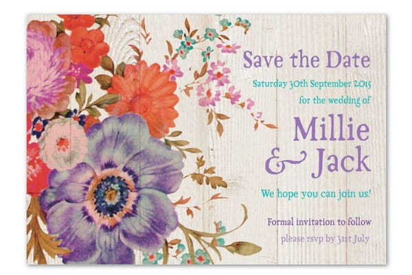 Millie Save the Date