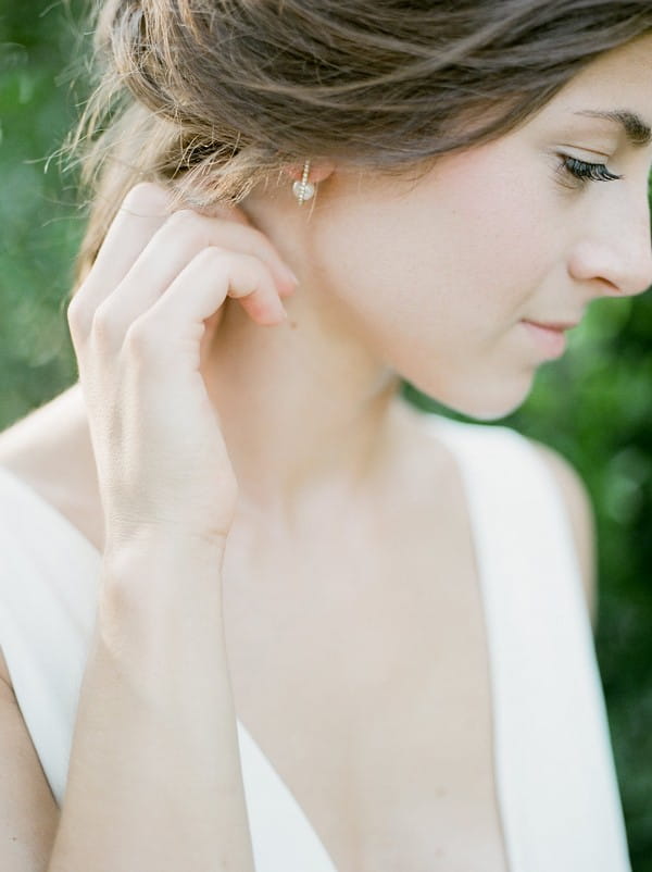 Bride's earring