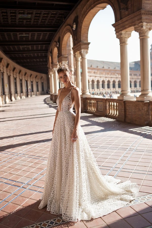 18-110 Wedding Dress from the BERTA Seville F/W 2018 Bridal Collection