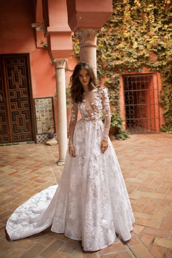 18-113 Wedding Dress from the BERTA Seville F/W 2018 Bridal Collection