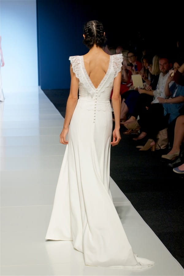 Back of Allegra Wedding Dress from the Sassi Holford 2018 Bridal Collection