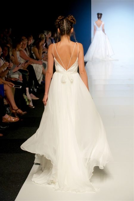 Back of Celia Wedding Dress from the Sassi Holford 2018 Bridal Collection