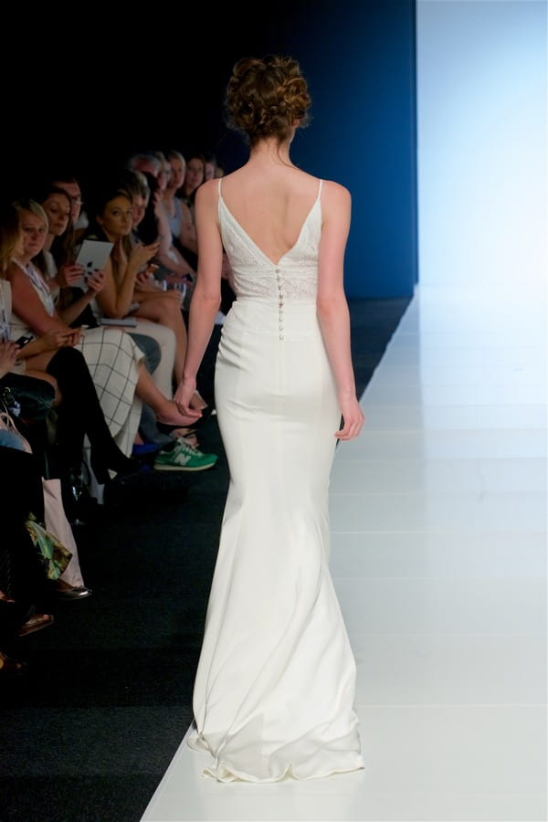 Back of Eliza Wedding Dress from the Sassi Holford 2018 Bridal Collection
