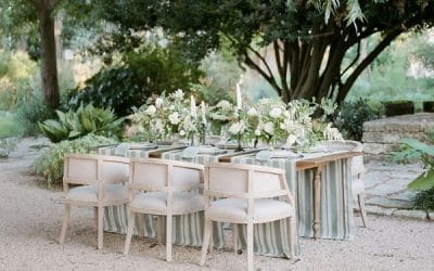 Simple, Romantic Garden Wedding Inspiration