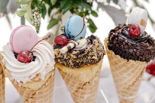 Ice Creams with Toppings