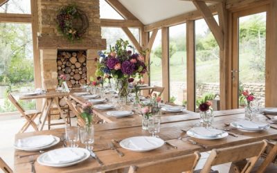 Rustic Wedding Table Styling with Homegrown Flowers