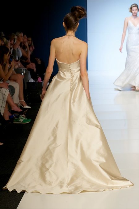 Back of Olivia Wedding Dress from the Sassi Holford 2018 Bridal Collection