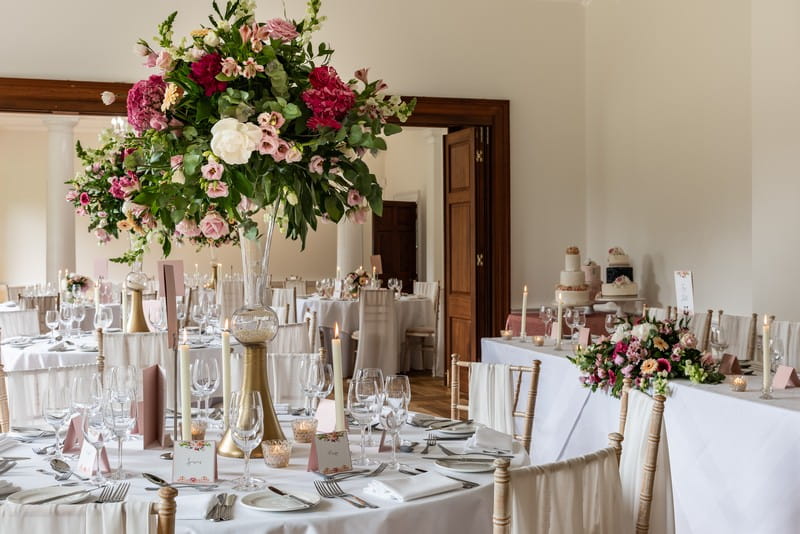 Wedding Tables at Holbrook Manor