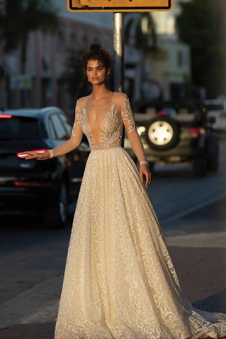 19-12 Wedding Dress from the BERTA Miami Spring/Summer 2019 Bridal Collection