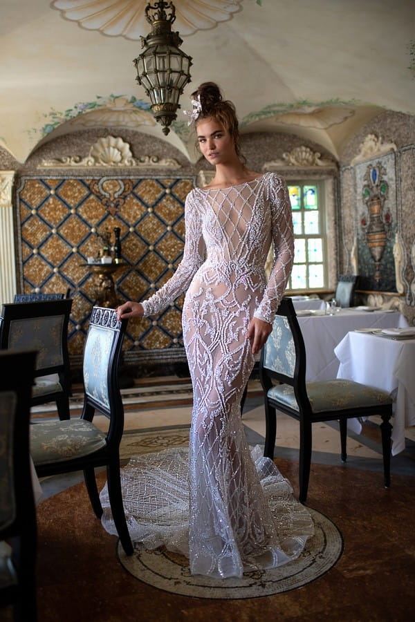 19-14 Wedding Dress from the BERTA Miami Spring/Summer 2019 Bridal Collection