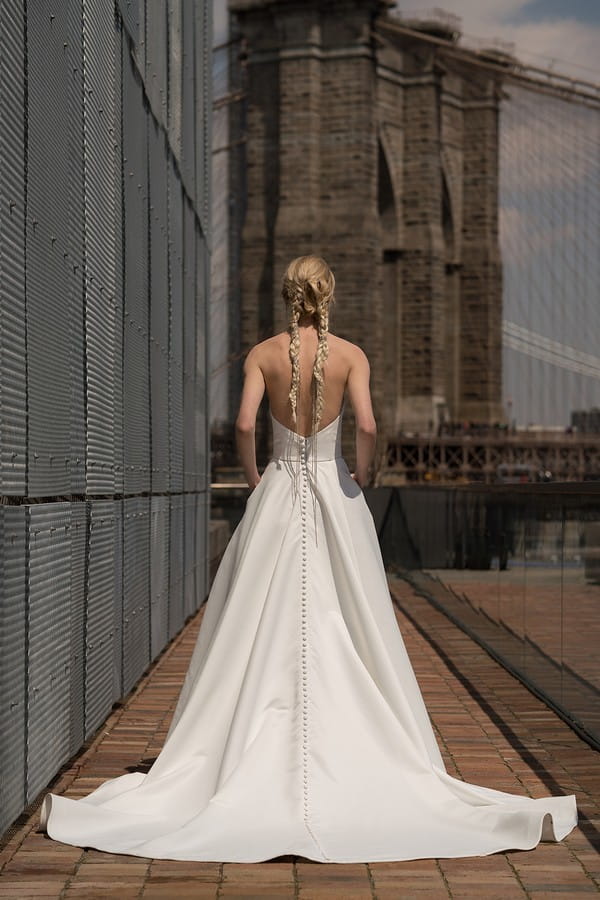 Back of Blanchett Wedding Dress from the Rita Vinieris Alyne Spring 2019 Bridal Collection