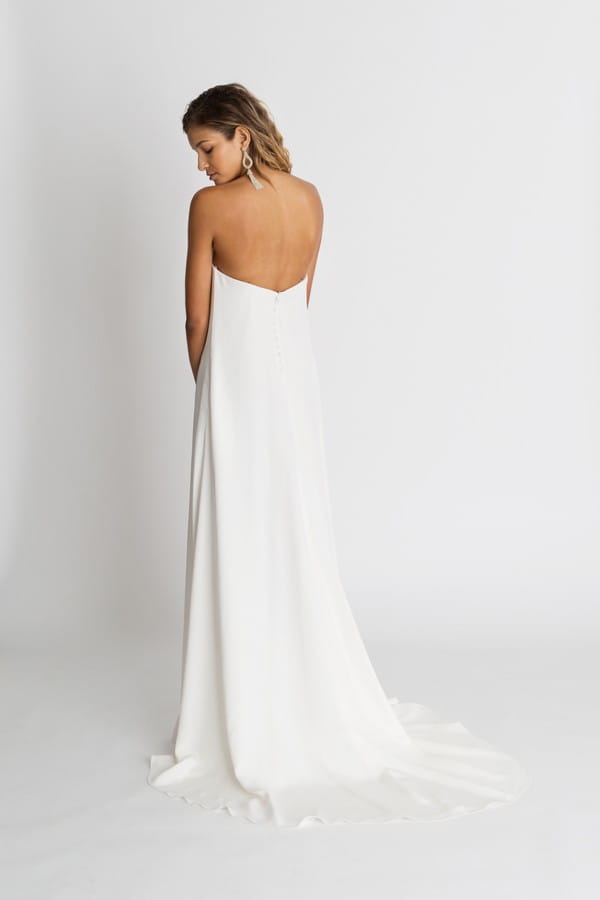 Back of Cohen Wedding Dress from the Alexandra Grecco The Magic Hour 2018 Bridal Collection