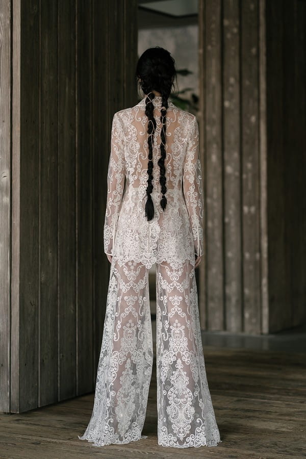 Back of Curie Wedding Dress from the Rita Vinieris Rivini Spring 2019 Bridal Collection