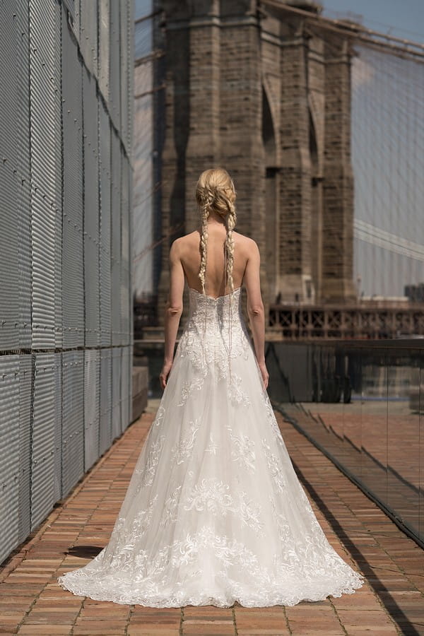 Back of Earhart Wedding Dress from the Rita Vinieris Alyne Spring 2019 Bridal Collection