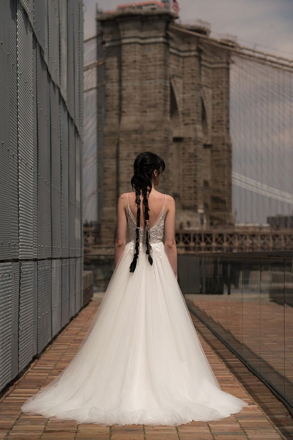 Back of Golda Wedding Dress from the Rita Vinieris Alyne Spring 2019 Bridal Collection