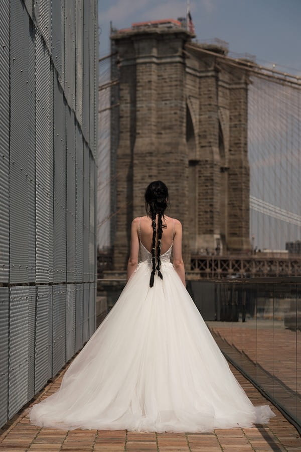 Back of Kahlo Wedding Dress from the Rita Vinieris Alyne Spring 2019 Bridal Collection