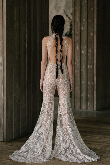 Back of Keaton Wedding Dress from the Rita Vinieris Rivini Spring 2019 Bridal Collection