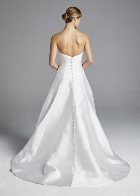 Back of Mindy Wedding Dress from the Anne Barge Spring 2019 Bridal Collection