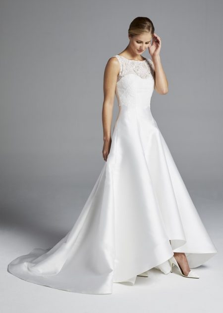 Mindy Wedding Dress with Top from the Anne Barge Spring 2019 Bridal Collection