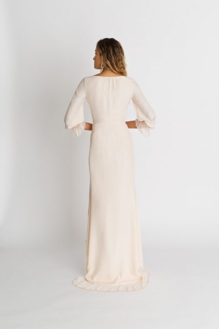 Back of Parisi Wedding Dress from the Alexandra Grecco The Magic Hour 2018 Bridal Collection