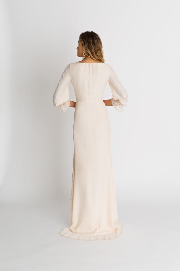 Back of Parisi Wedding Dress from the Alexandra Grecco The Magic Hour 2018 Bridal Collection