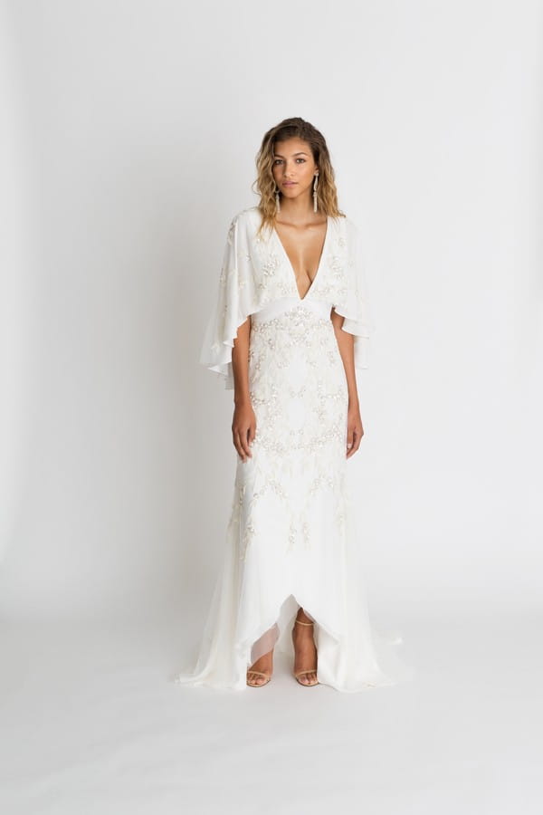 Sawyer Beaded Wedding Dress from the Alexandra Grecco The Magic Hour 2018 Bridal Collection