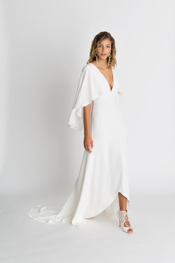 Sawyer Solid Wedding Dress from the Alexandra Grecco The Magic Hour 2018 Bridal Collection