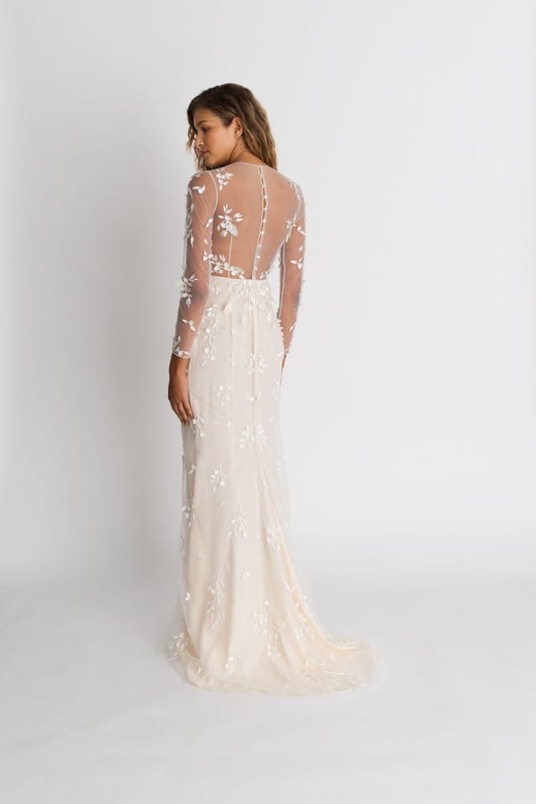 Back of Wilder Wedding Dress from the Alexandra Grecco The Magic Hour 2018 Bridal Collection