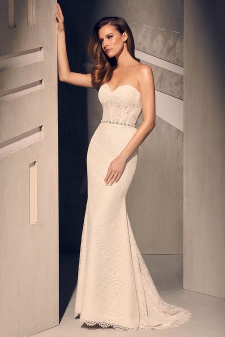 2209 Wedding Dress from the Mikaella Fall 2018 Bridal Collection