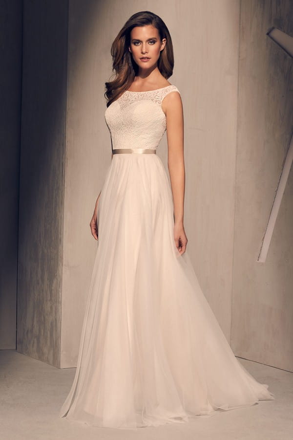 2219 Wedding Dress from the Mikaella Fall 2018 Bridal Collection