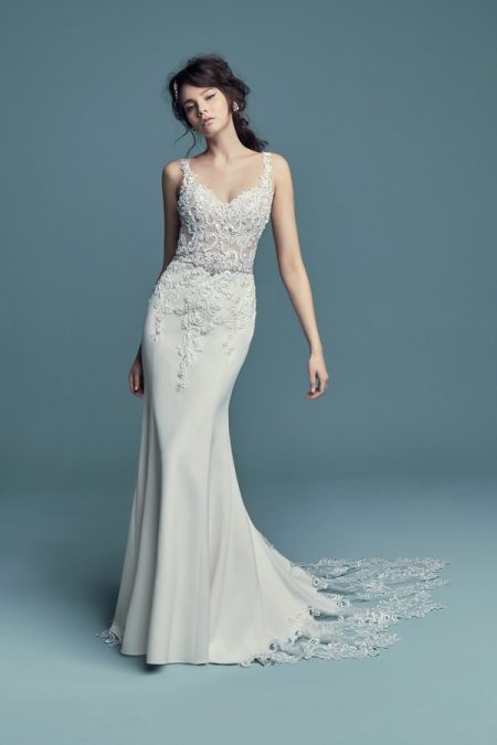 Alaina Wedding Dress from the Maggie Sottero Lucienne Fall 2018 Bridal Collection