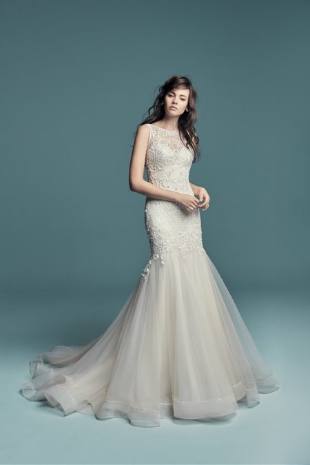 Ariella Wedding Dress from the Maggie Sottero Lucienne Fall 2018 Bridal Collection