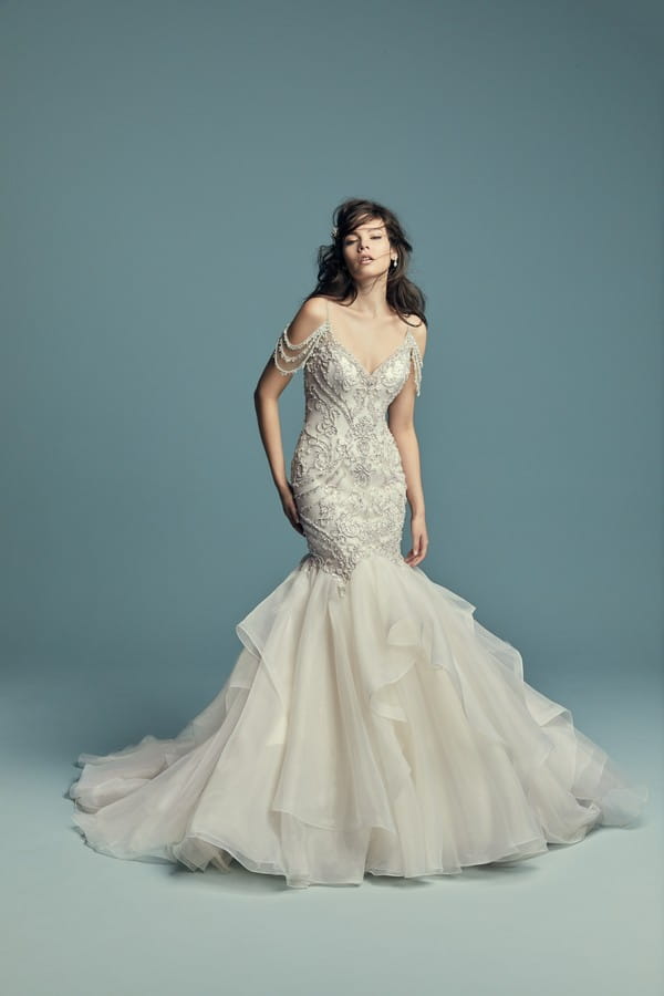 Brinkley Wedding Dress from the Maggie Sottero Lucienne Fall 2018 Bridal Collection