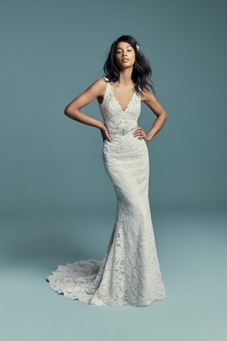 Caroline Wedding Dress from the Maggie Sottero Lucienne Fall 2018 Bridal Collection