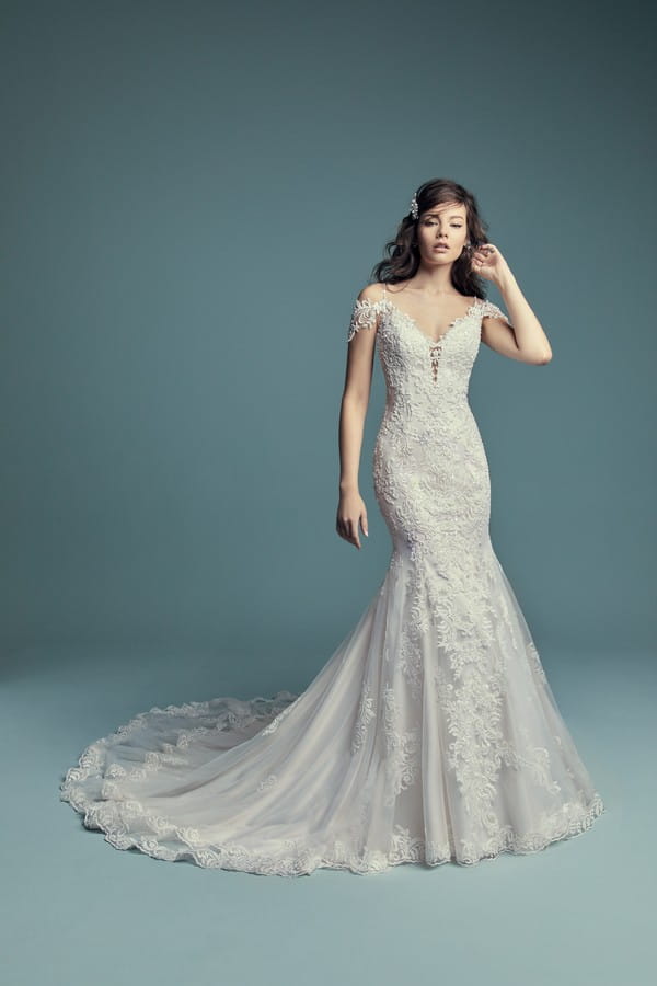 Della Wedding Dress from the Maggie Sottero Lucienne Fall 2018 Bridal Collection