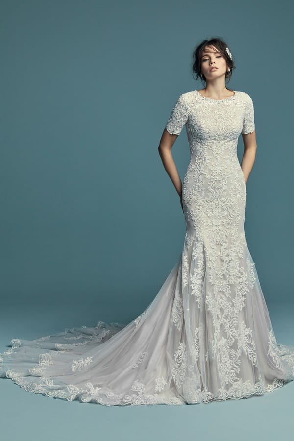Della Marie Wedding Dress from the Maggie Sottero Lucienne Fall 2018 Bridal Collection