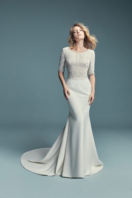 Edalene Wedding Dress from the Maggie Sottero Lucienne Fall 2018 Bridal Collection