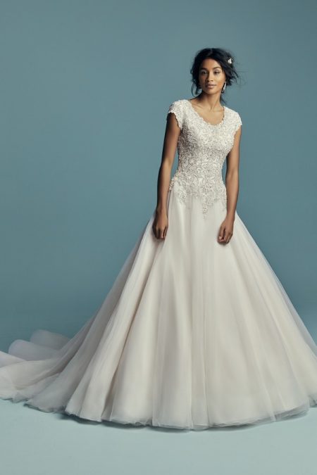 Eden Marie Wedding Dress from the Maggie Sottero Lucienne Fall 2018 Bridal Collection